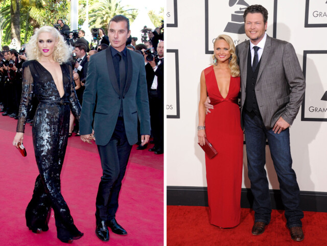 BRUDD PÅ HVER SIN KANT: I løpet av sommeren 2015 ble det slutt mellom både Gwen Stefani og Gavin Rossdale, og Miranda Lambert og Blake Shelton. Foto: NTB Scanpix BRUDD PÅ HVER SIN KANT: I løpet av sommeren 2015 ble det slutt mellom både Gwen Stefani og Gavin Rossdale, og Miranda Lambert og Blake Shelton. Foto: NTB Scanpix